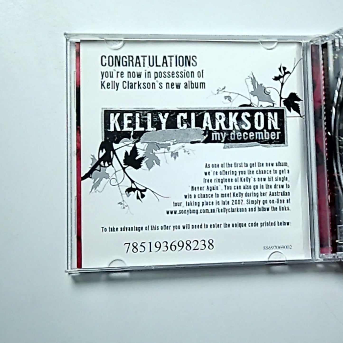 Kelly Clarkson – My December (CD, 2007) Australia 88697069002