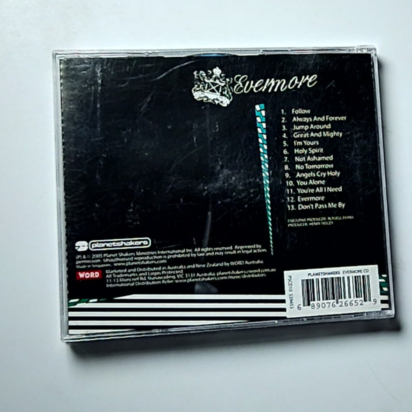 Planetshakers – Evermore (CD + DVD, 2005) Australia & New Zealand PSCD10
