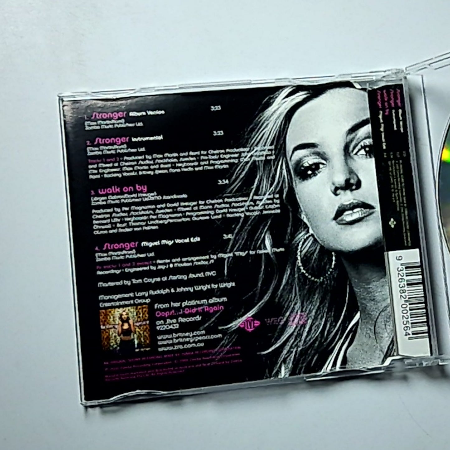 Britney Spears – Stronger (CD, 2000) Australia & New Zealand 9251392