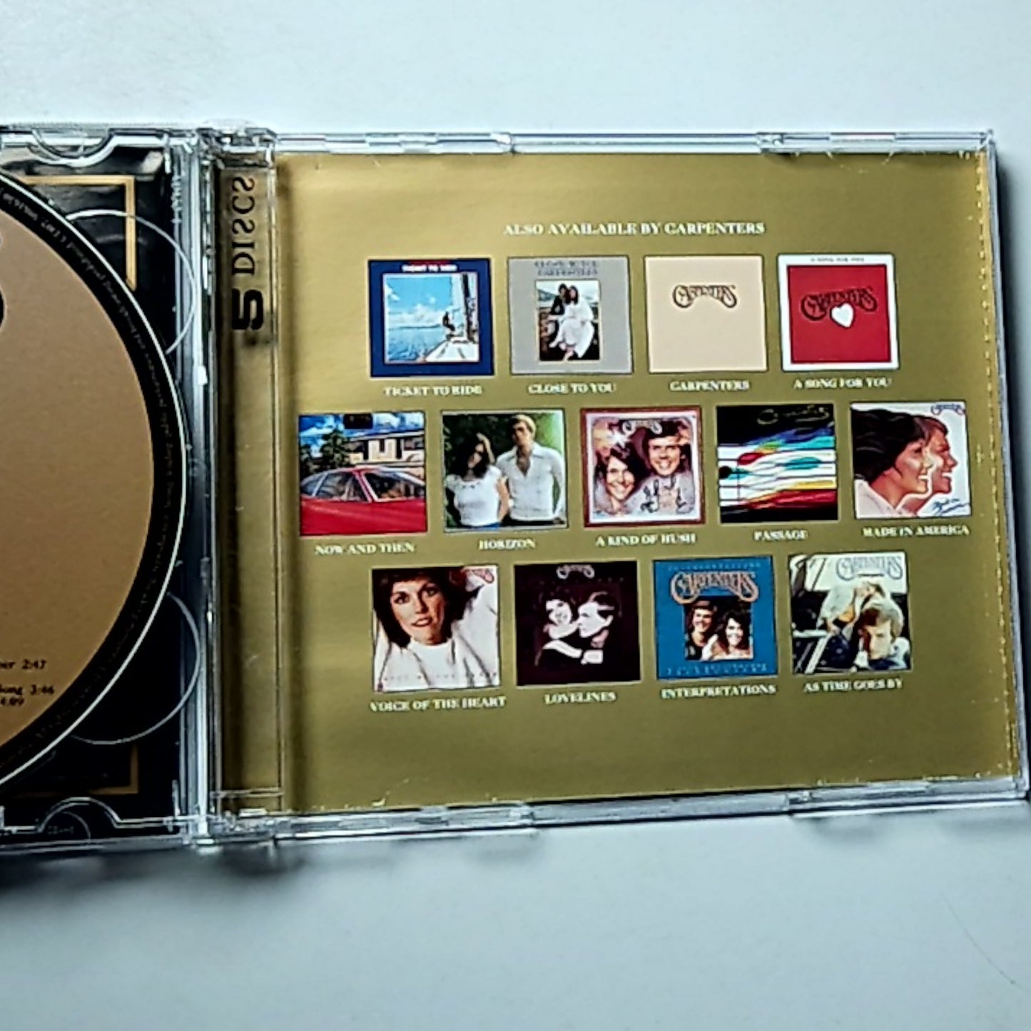 Carpenters – Carpenters Gold - 35th Anniversary Edition (CD, 2004) Australia