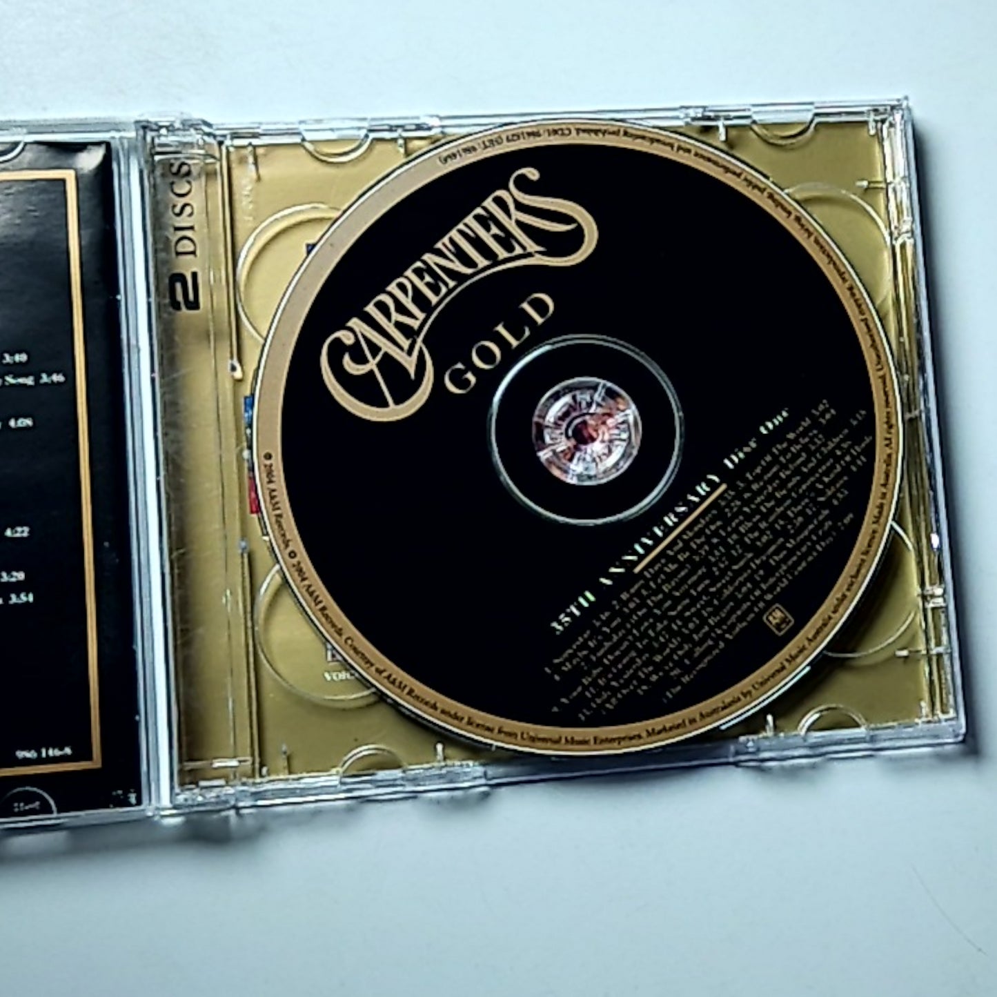 Carpenters – Carpenters Gold - 35th Anniversary Edition (CD, 2004) Australia