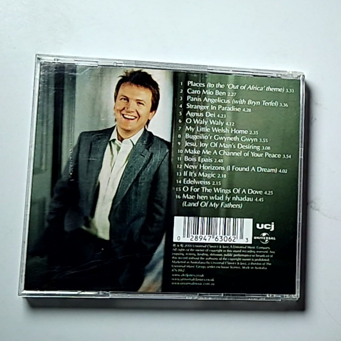 Aled Jones – New Horizons (CD, 2005) UK & Europe 476 3062