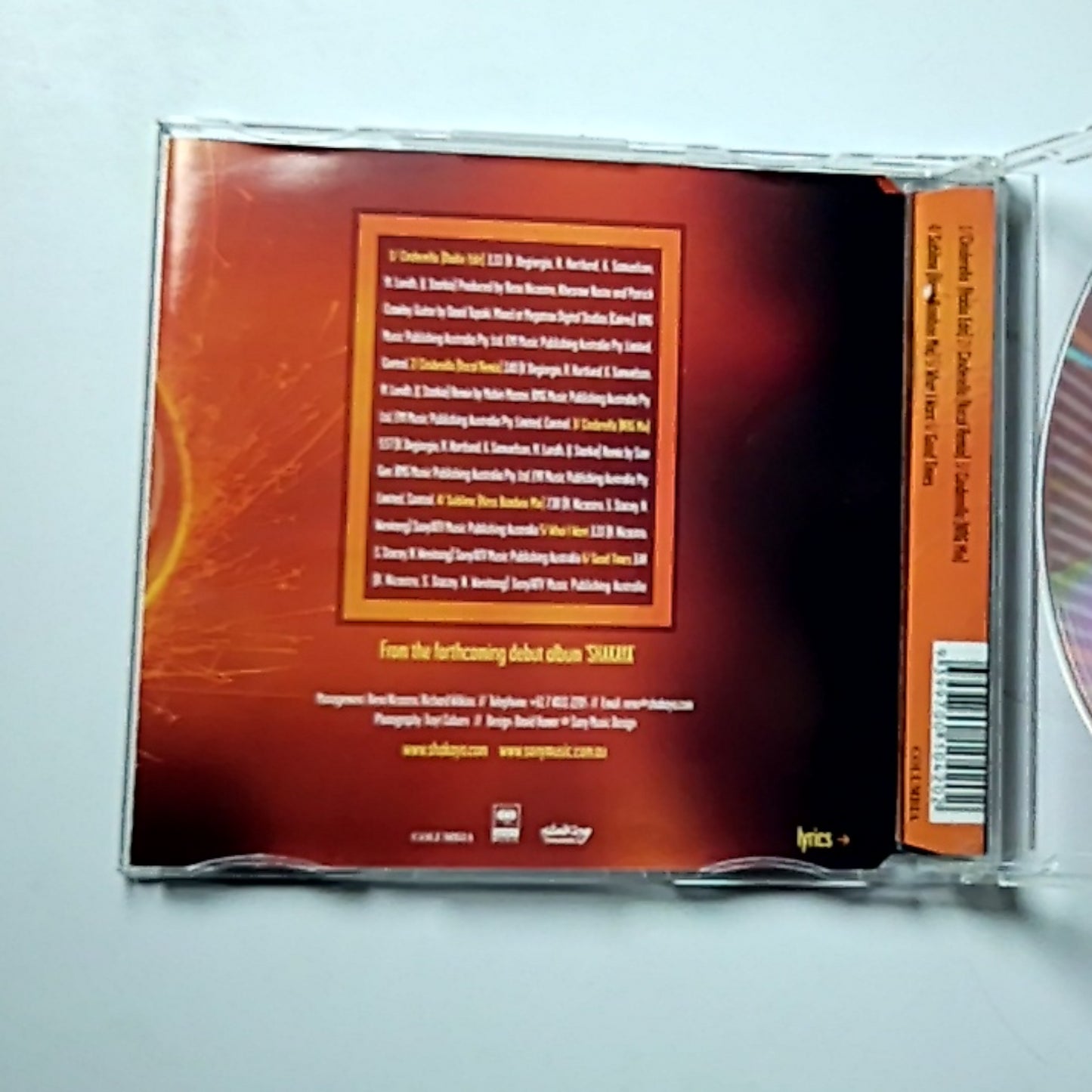 Shakaya – Cinderella (CD, 2002) Australia 673126.2