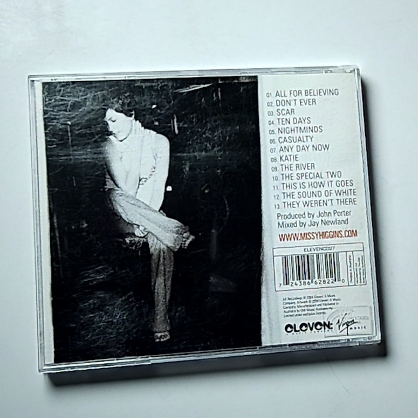 Missy Higgins – The Sound Of White (CD, 2004) Australia  ELEVENCD27