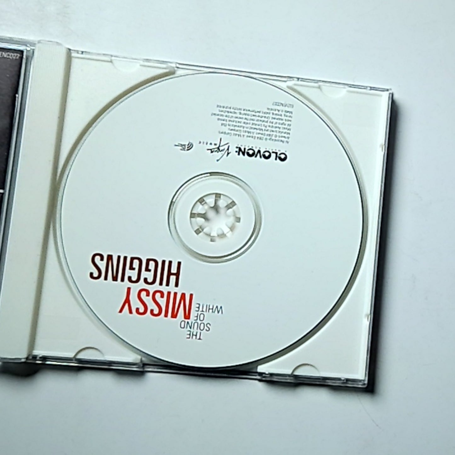 Missy Higgins – The Sound Of White (CD, 2004) Australia  ELEVENCD27