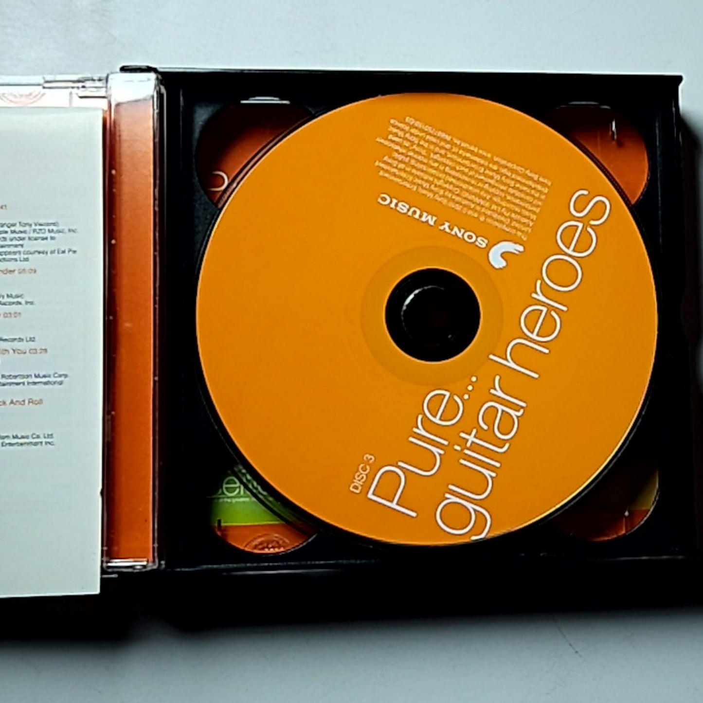 Various – Pure... Guitar Heroes (CD, 2010) UK & Europe 88697753152