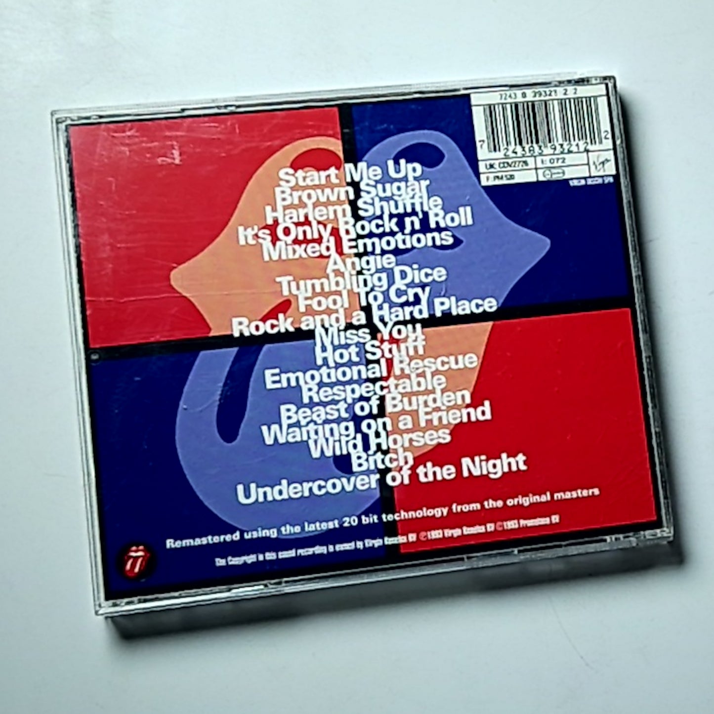 The Rolling Stones – Jump Back The Best Of The Rolling Stones '71-'93 (CD 1993)