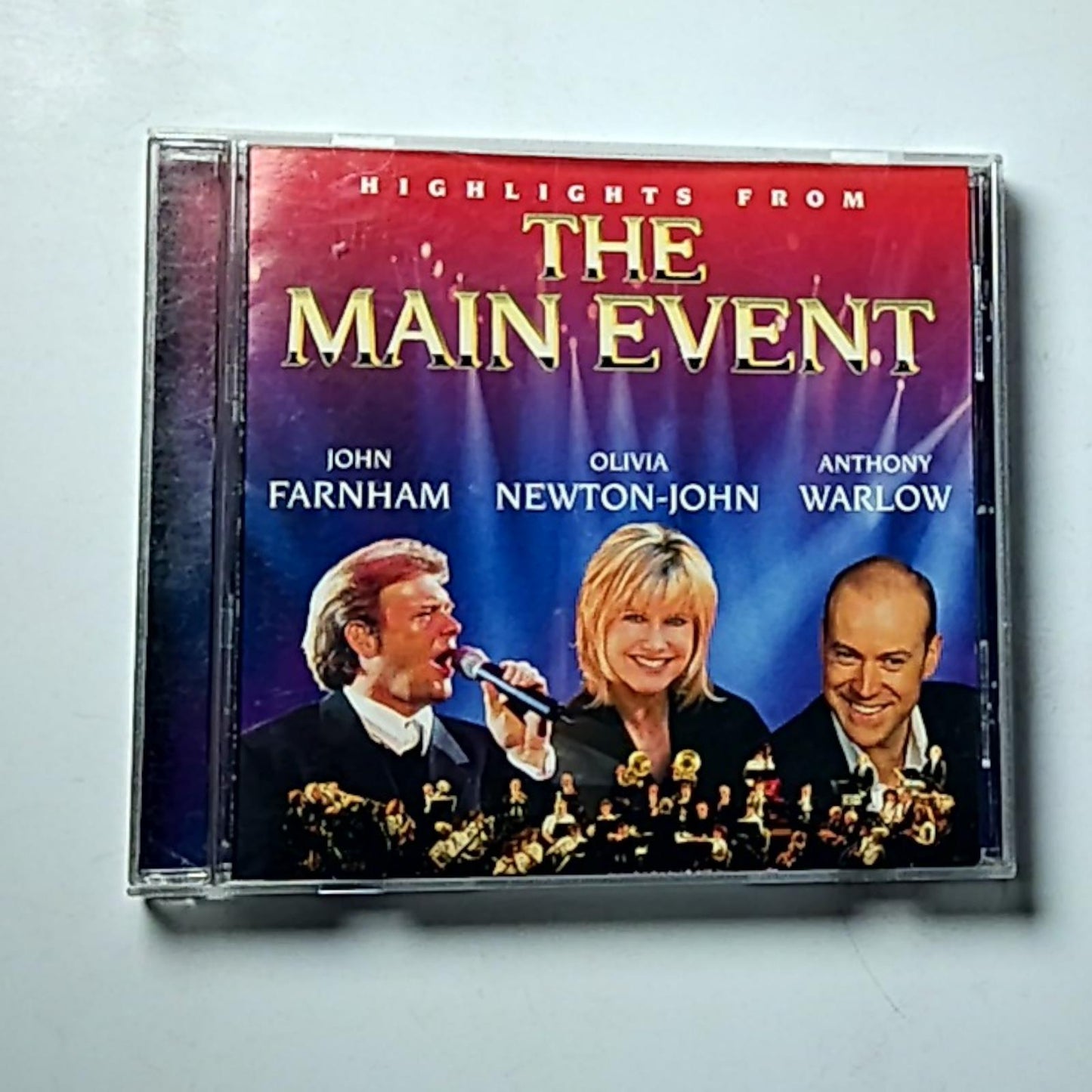 John Farnham, Olivia Newton-John, A Warlow – Highlights From The Main Event CD