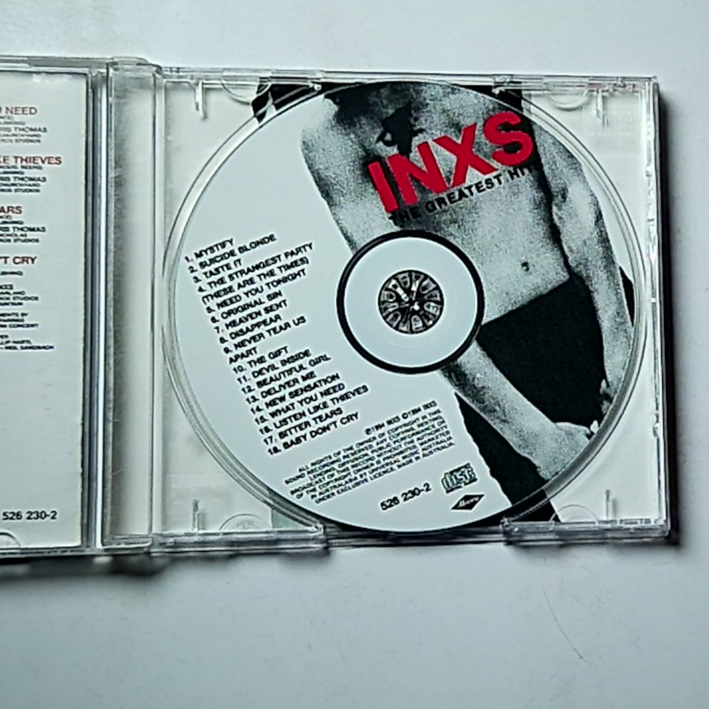 INXS – The Greatest Hits (CD) Australia 526 230-2