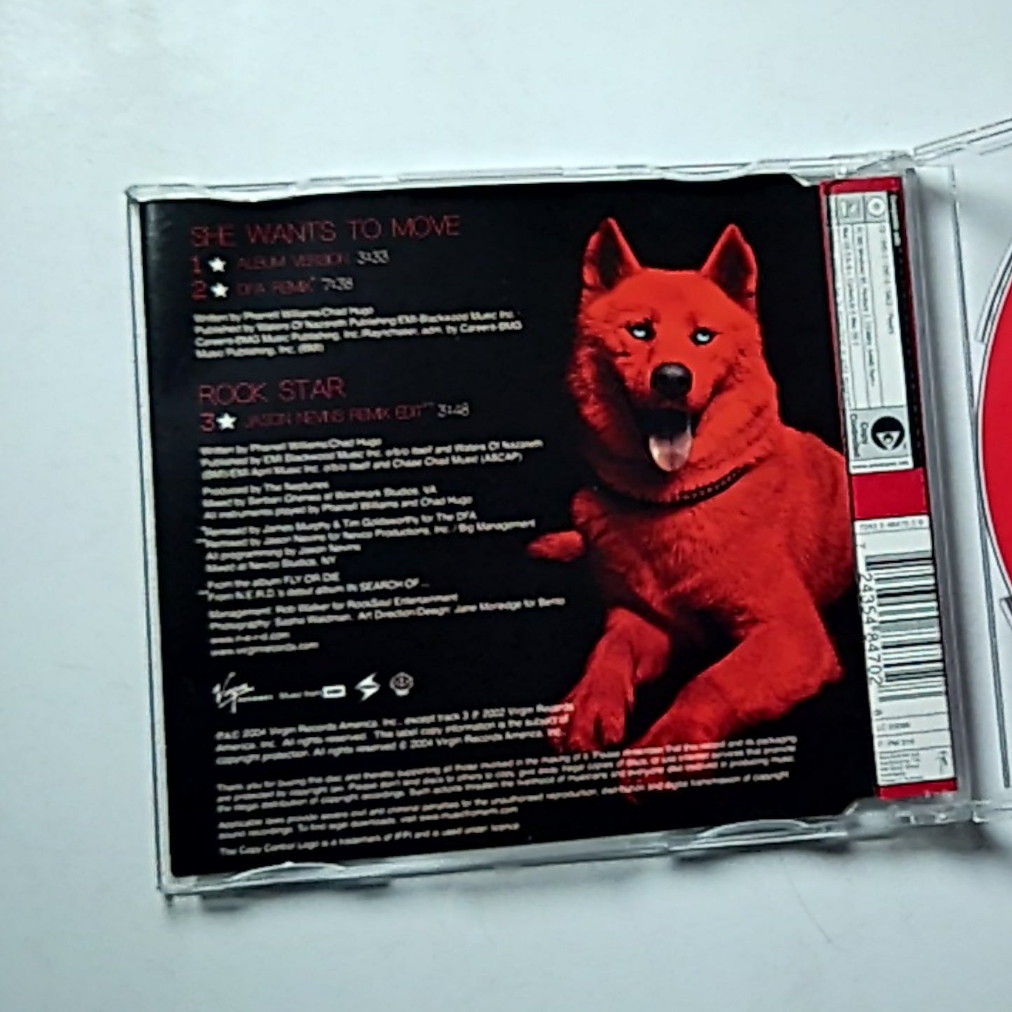 N*E*R*D – She Wants To Move (CD, 2004) Australia 7243 5 48470 2 8