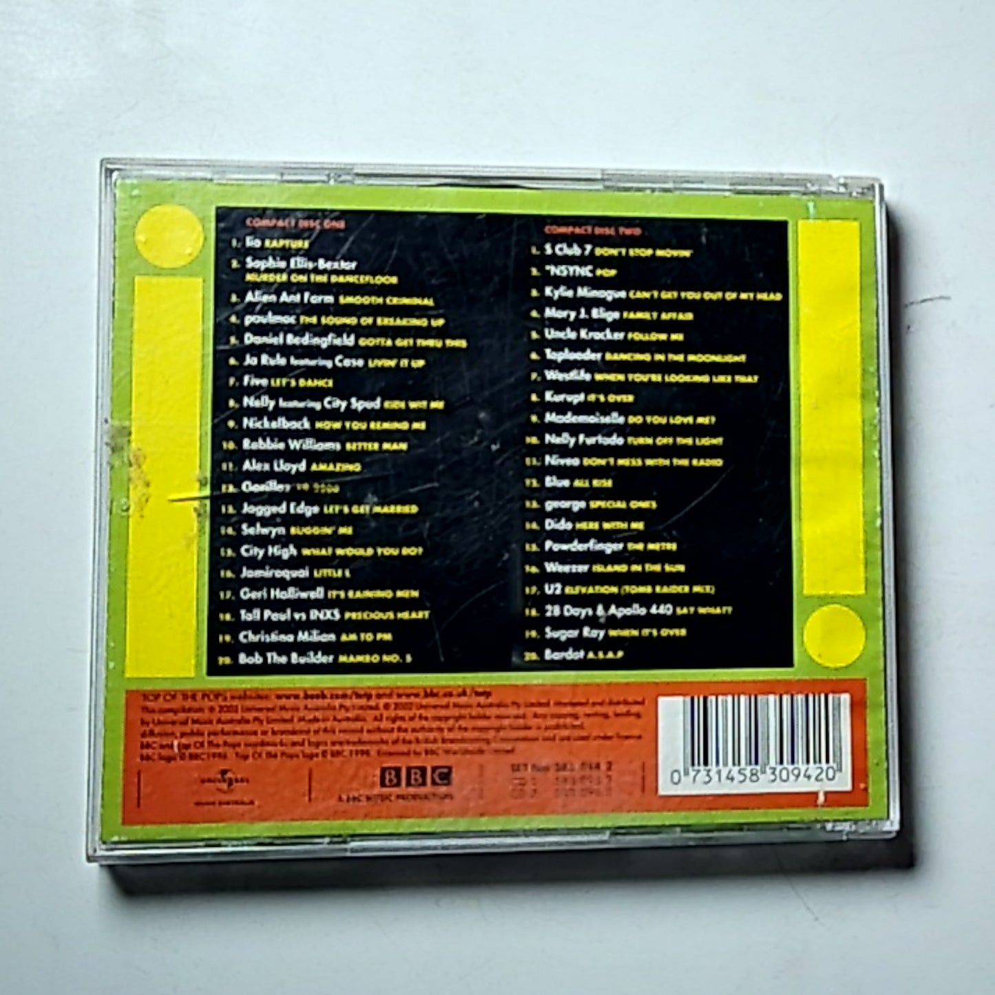 Various – Top Of The Pops 2002 Volume Three (CD, 2002) Australia 583 094 2