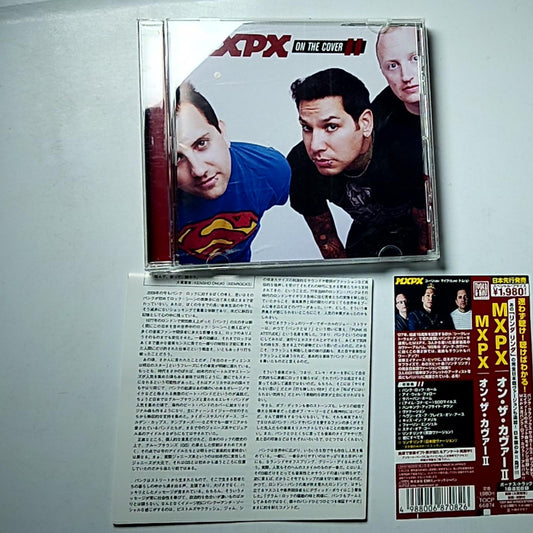 MxPx – On The Cover II (CD, 2009) Japan Bonus Track obi TOCP-66874