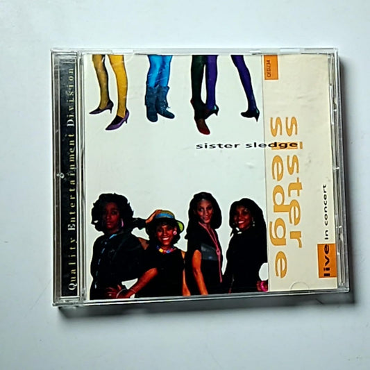Sister Sledge – Live In Concert (CD) UK QED234