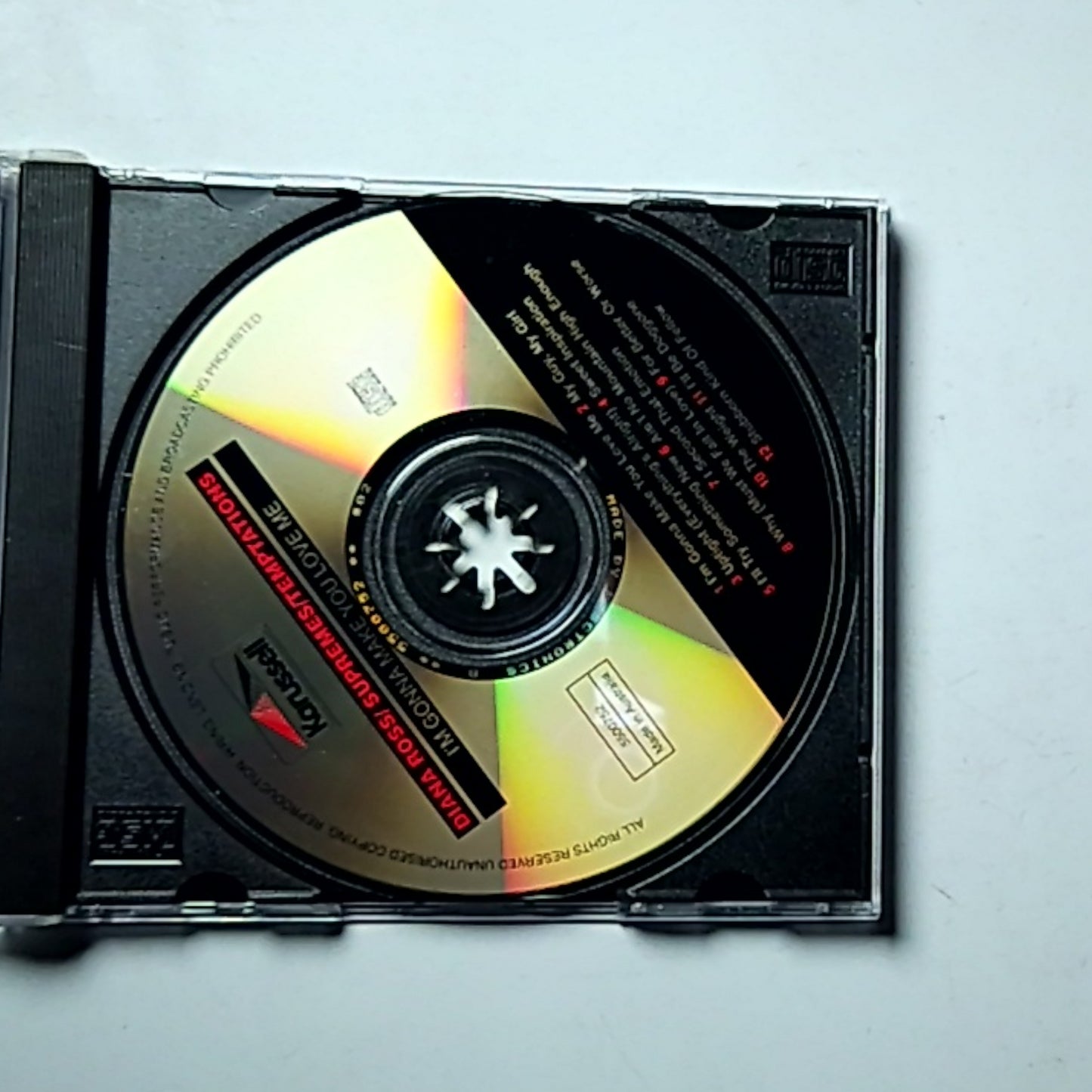 The Supremes – I'm Gonna Make You Love Me (CD, 1993) Australia 5500752