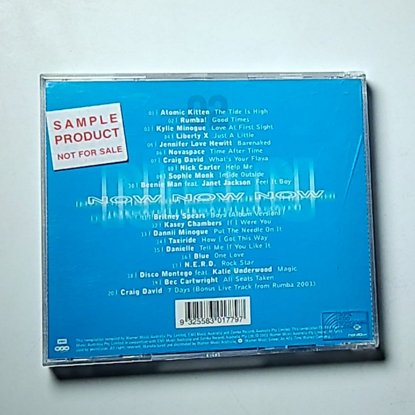 Various – Now 02 (CD, 2002) Australia PROMO 0927494882