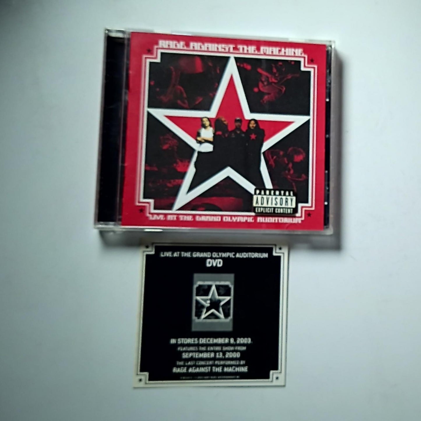 Rage Against The Machine – Live At The Grand Olympic Auditorium (CD, 2003)