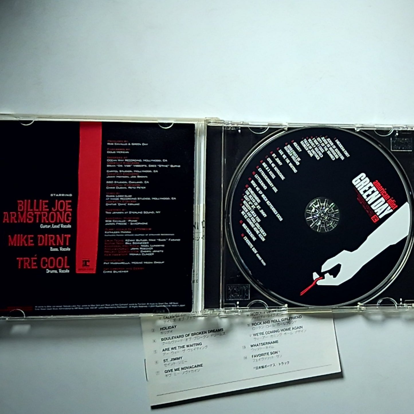 Green Day – American Idiot (CD, 2004) Japan Bonus Track WPCR-11910