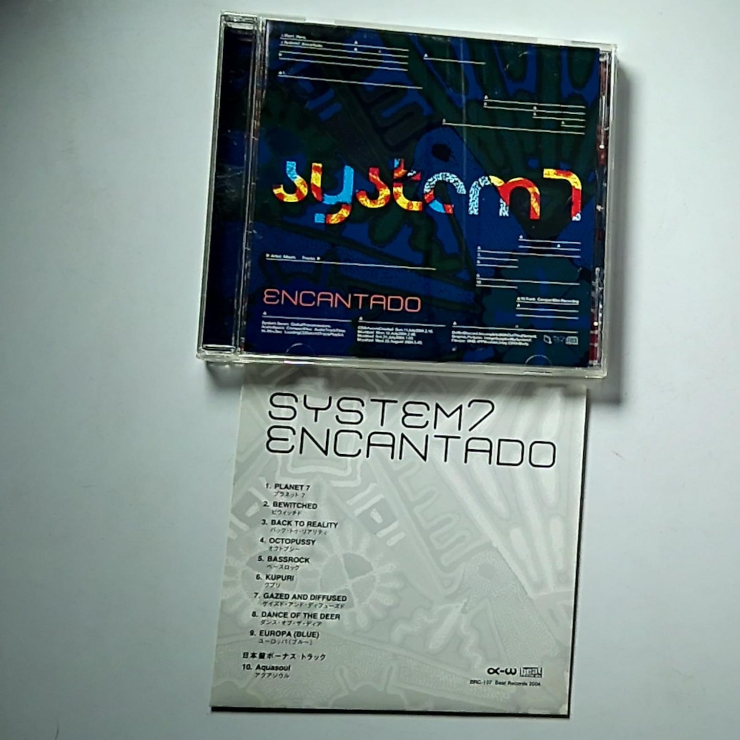 System 7 – Encantado (CD, 2004) Japan BRC-107