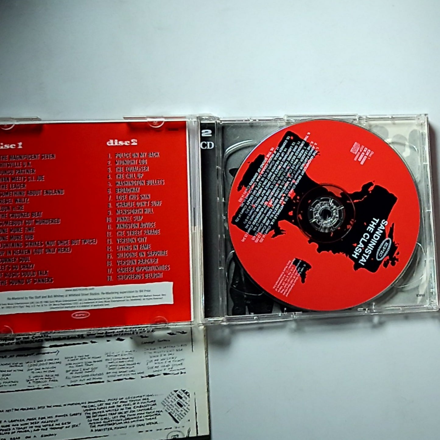 The Clash – Sandinista! (CD, 2000) US E2K 63888