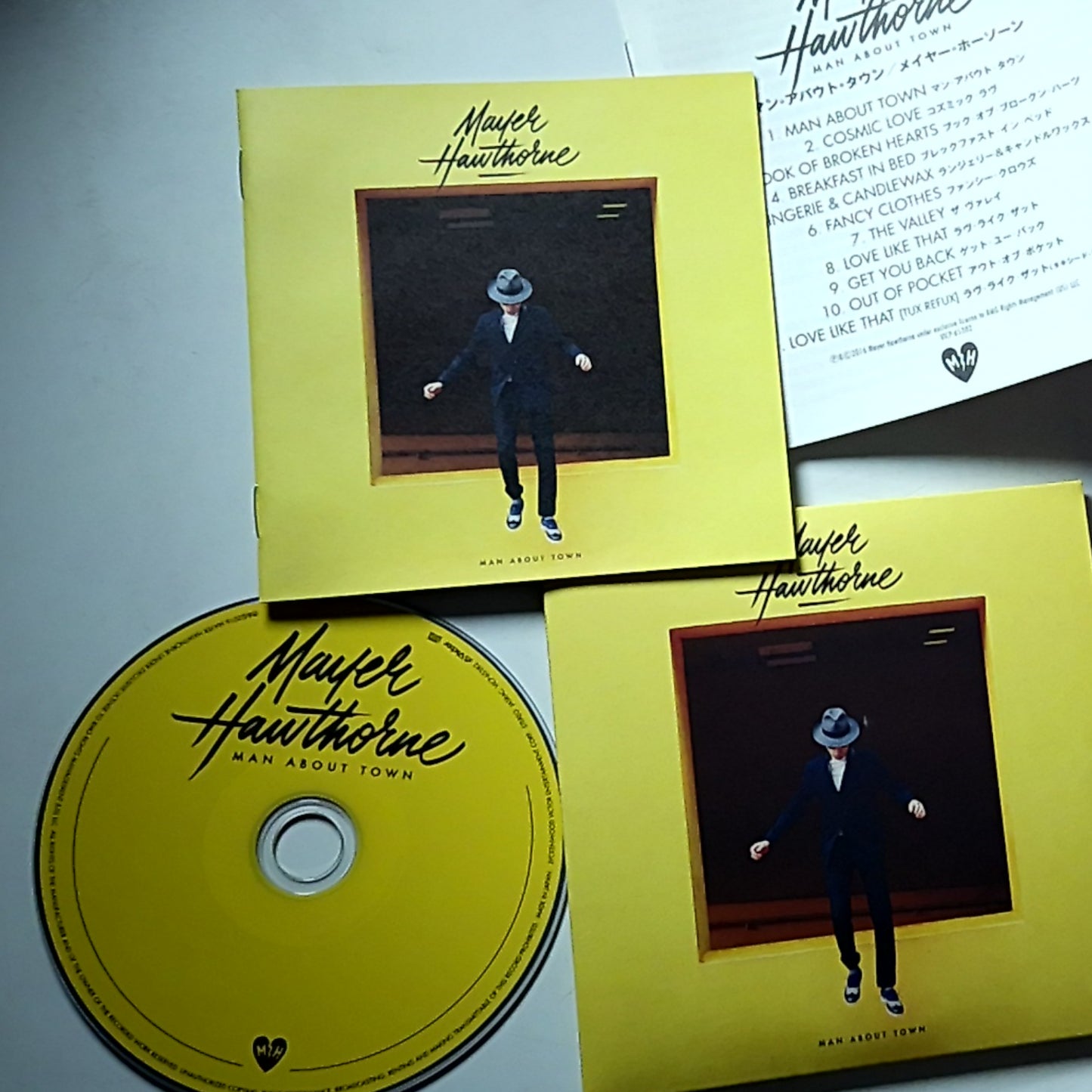 Mayer Hawthorne – Man About Town (CD, 2016) Japan Bonus Track VICP-65382