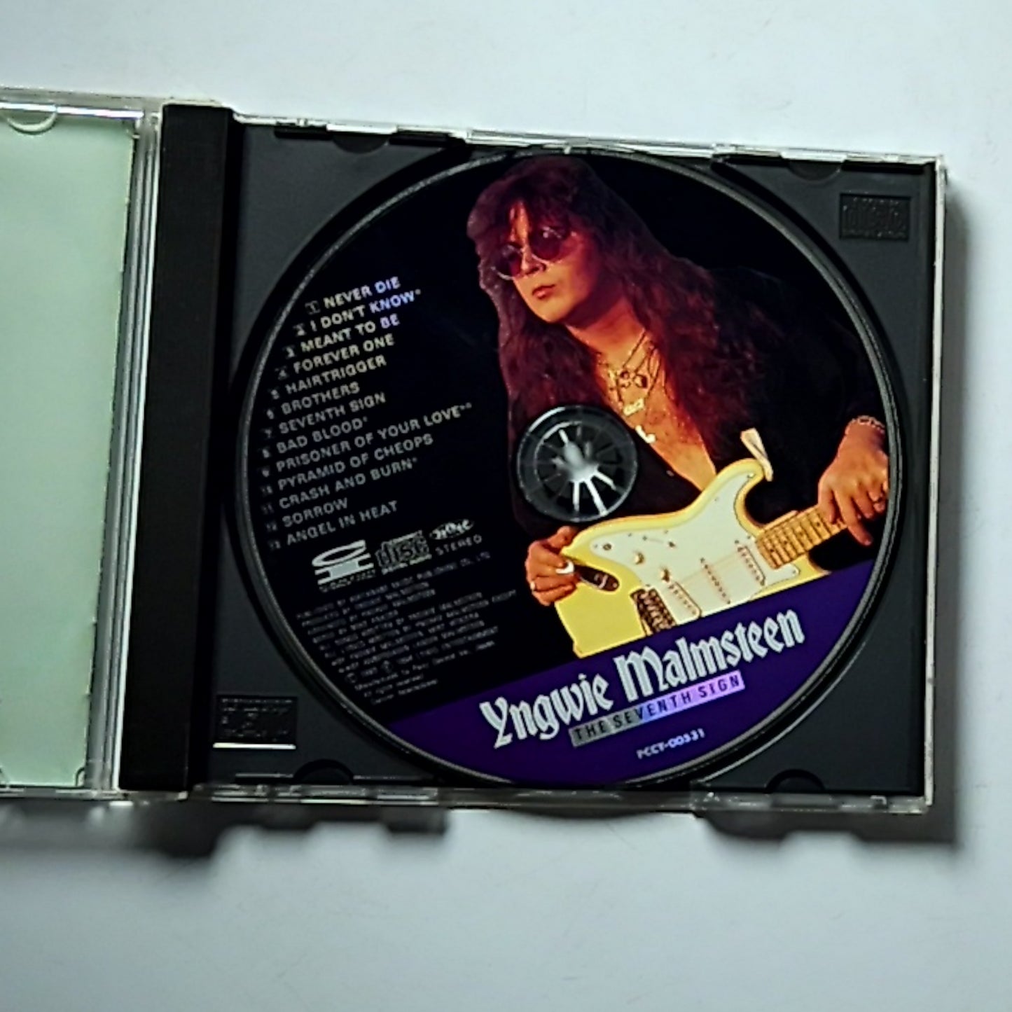 Yngwie Malmsteen – The Seventh Sign (CD, 1994) Japan Bonus Track PCCY-00531