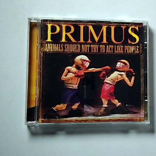 Primus – Animals Should Not Try To Act Like People (CD + DVD, 2003) US