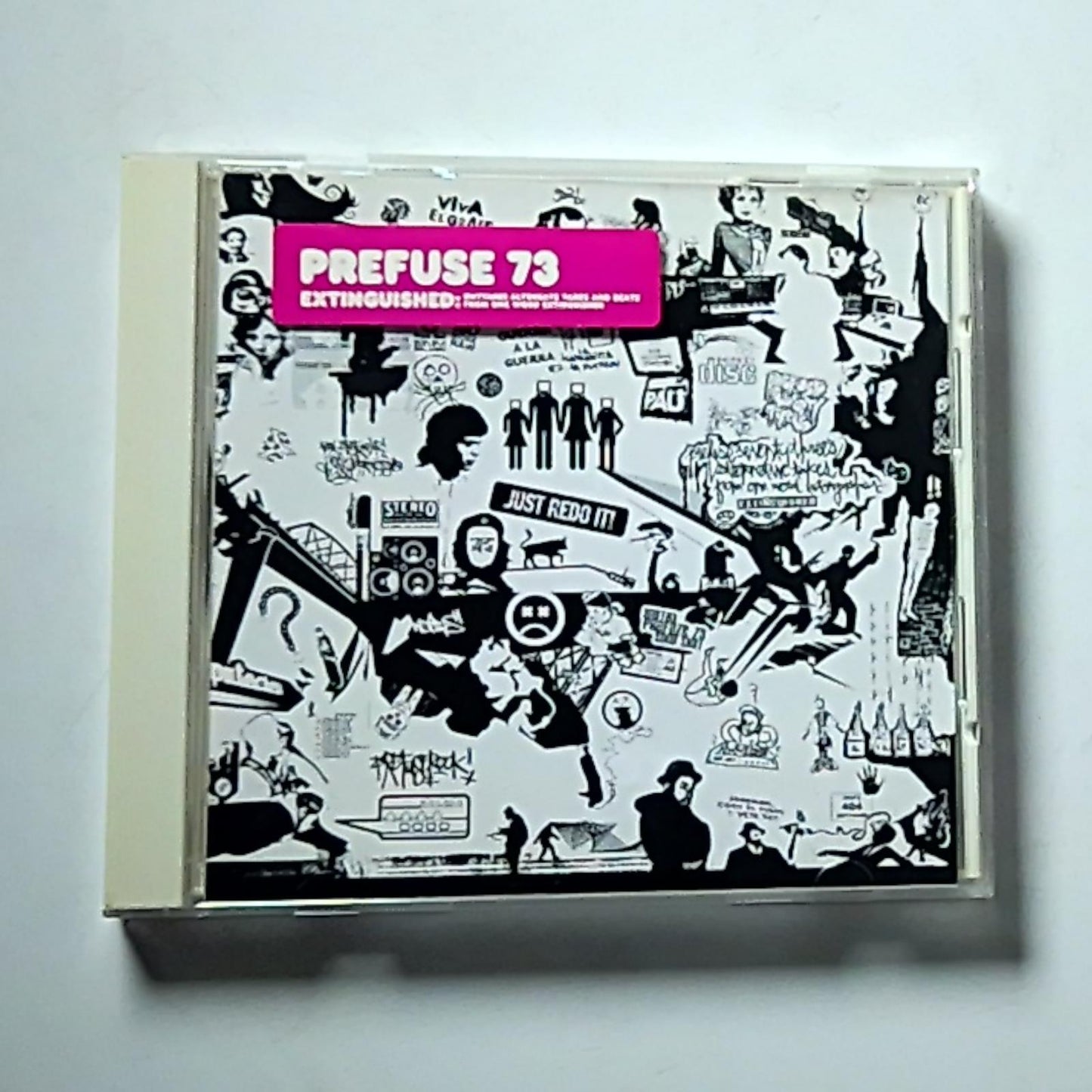 Prefuse 73 – Extinguished: Outtakes (CD, 2003) Japan BRE-10