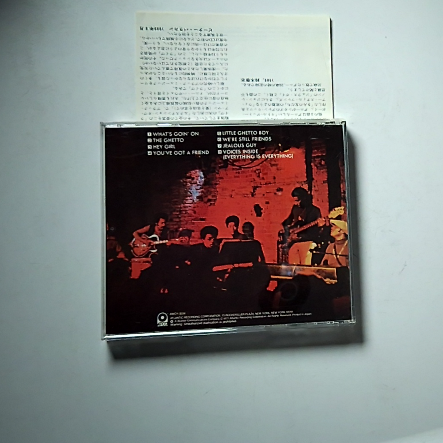 Donny Hathaway – Live (CD, 1997) Japan AMCY-3036