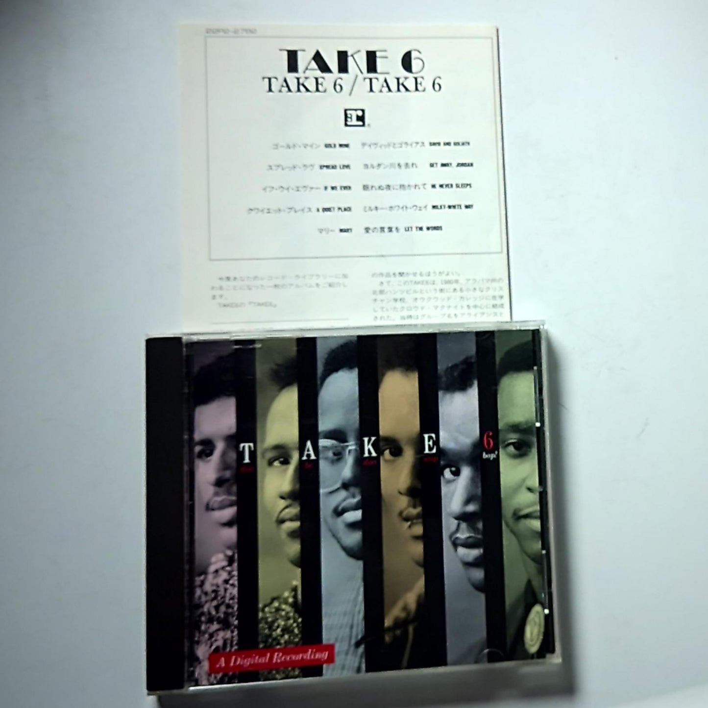 Take 6 – Take 6 (CD, 1989) Japan 22P2-2782
