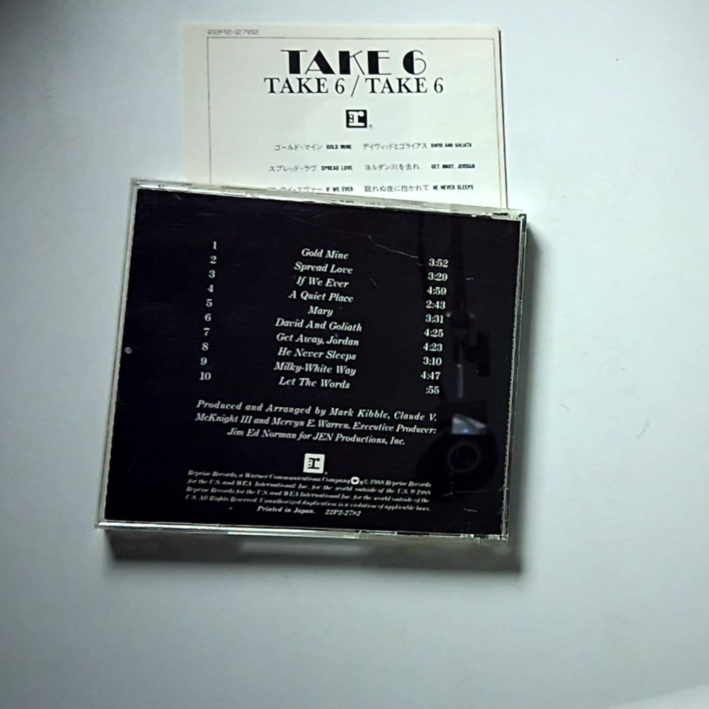 Take 6 – Take 6 (CD, 1989) Japan 22P2-2782