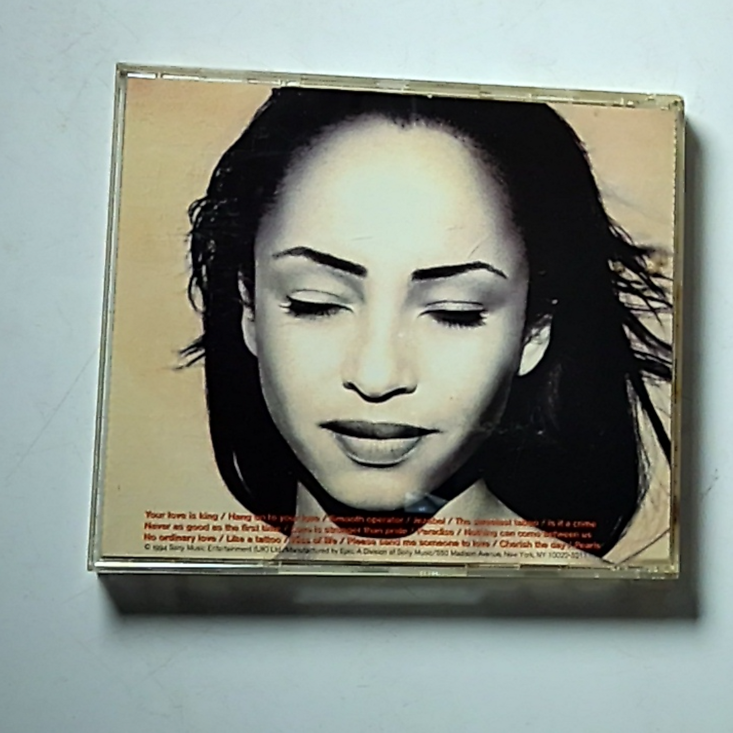 Sade – The Best Of Sade (CD, 1994) US EK 66686