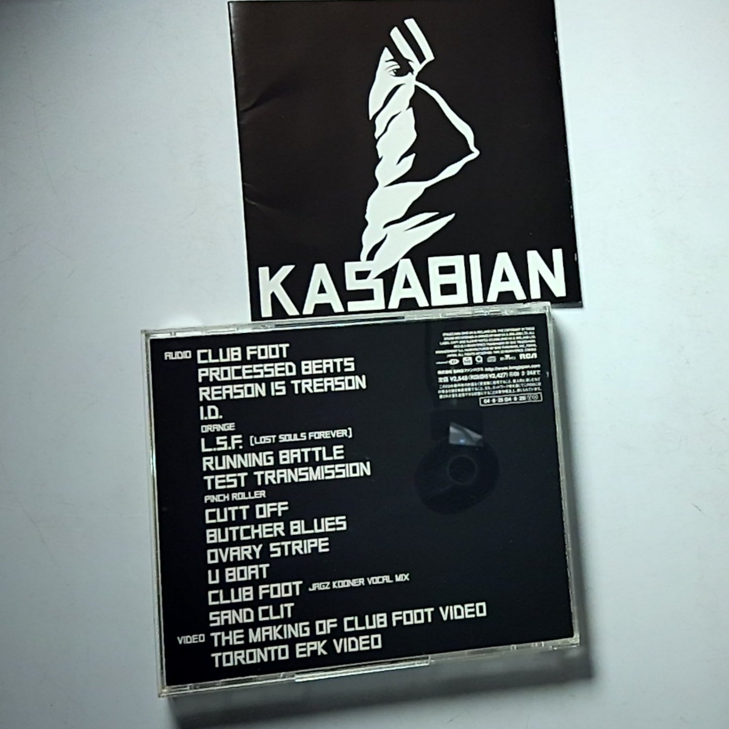 Kasabian – Kasabian (CD, 2004) Japan BVCP-21393