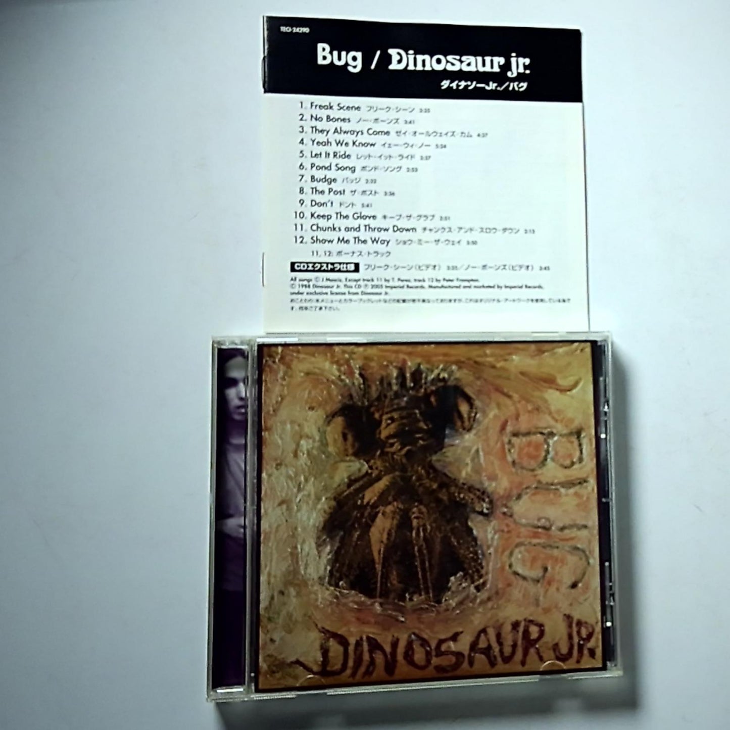 Dinosaur Jr. – Bug (CD, 2005) Japan TECI-24290