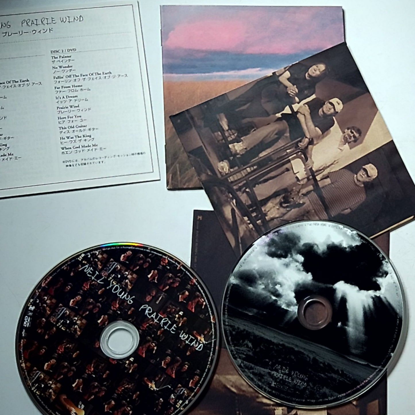 Neil Young – Prairie Wind (CD, HDCD, DVD, 2005) Japan WPZR-30114~5