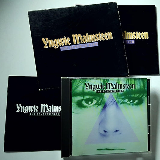 Yngwie Malmsteen – The Seventh Sign (CD, 1994) Japan PCCY-00531