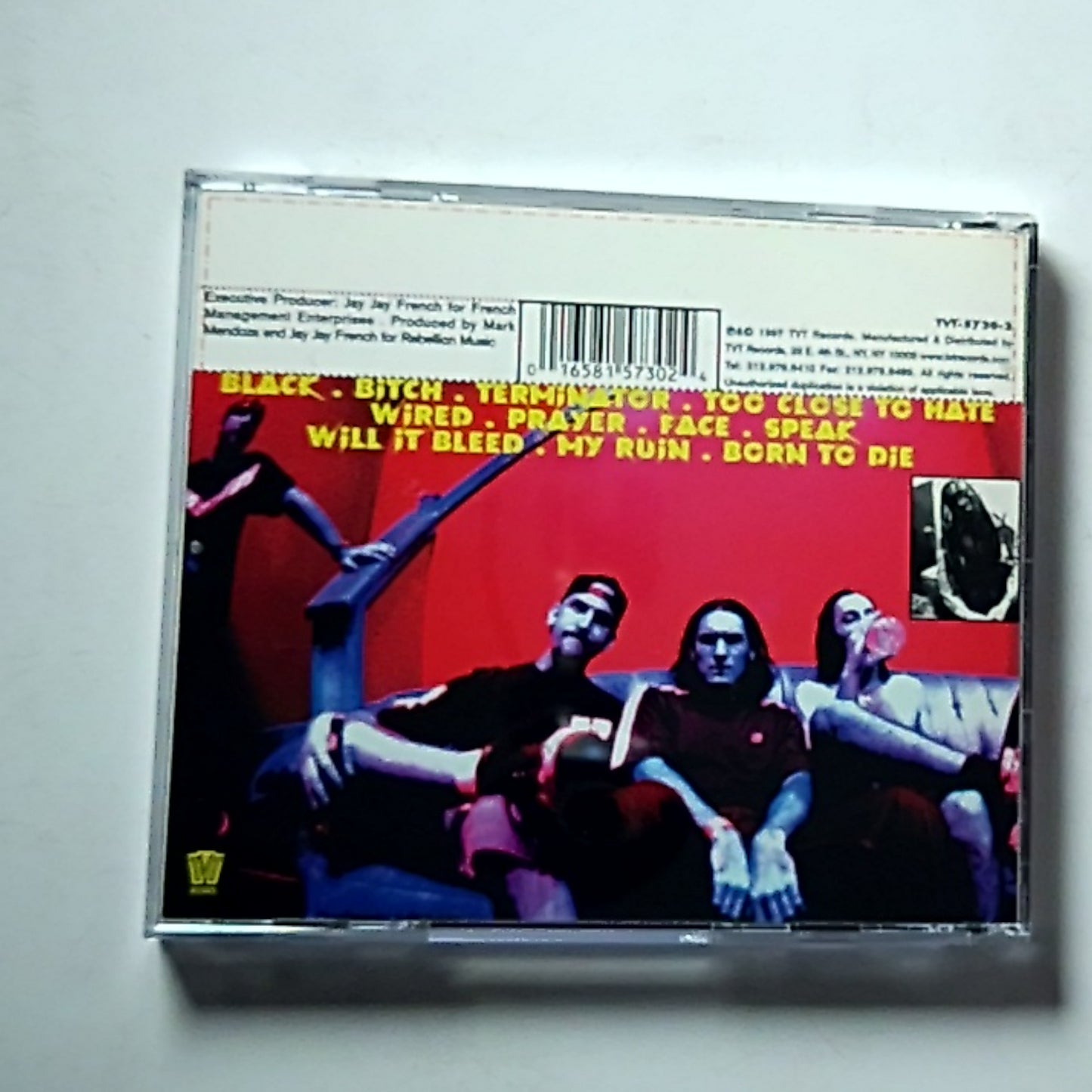 Sevendust – Sevendust (CD, 1997) US TVT-5730-2