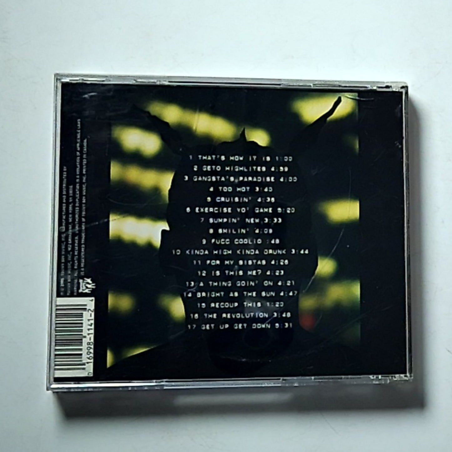 Coolio – Gangsta's Paradise (CD, 1995) USA & Canada TBCD 1141