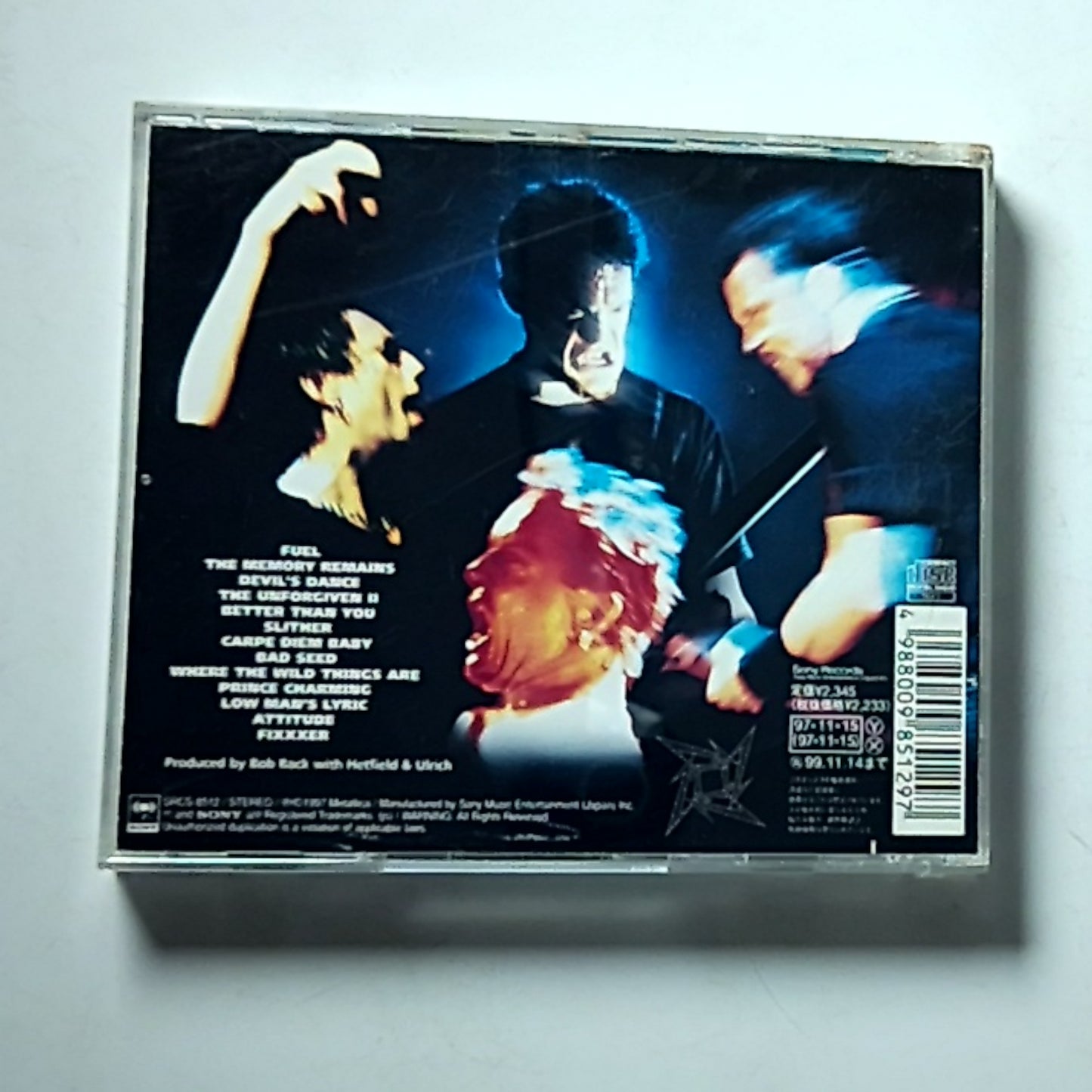 Metallica – Reload (CD, 1997) Japan SRCS 8512