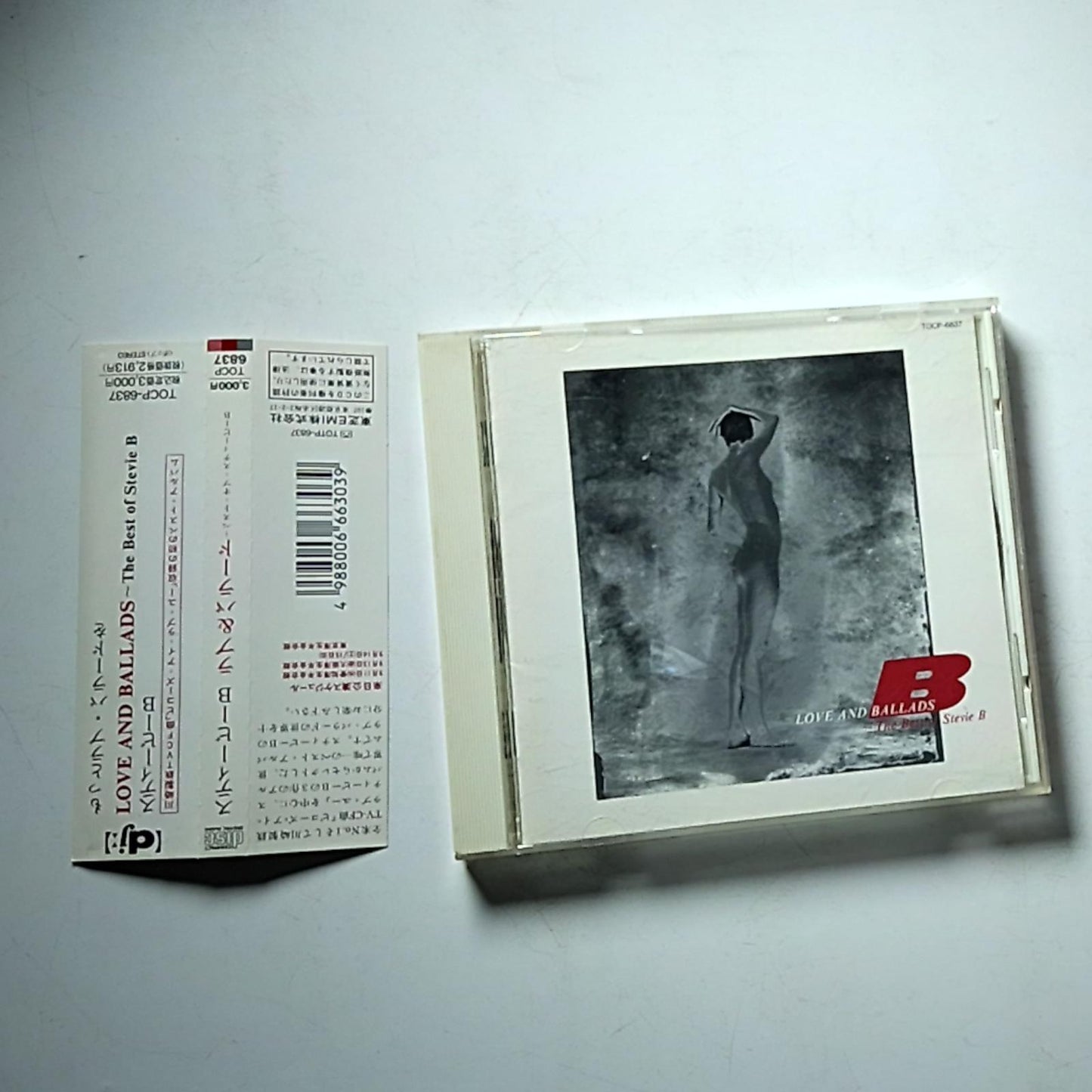 Stevie B – Love and Ballads ~ The Best Of Stevie B (CD 1991) Japan obi TOCP-6837