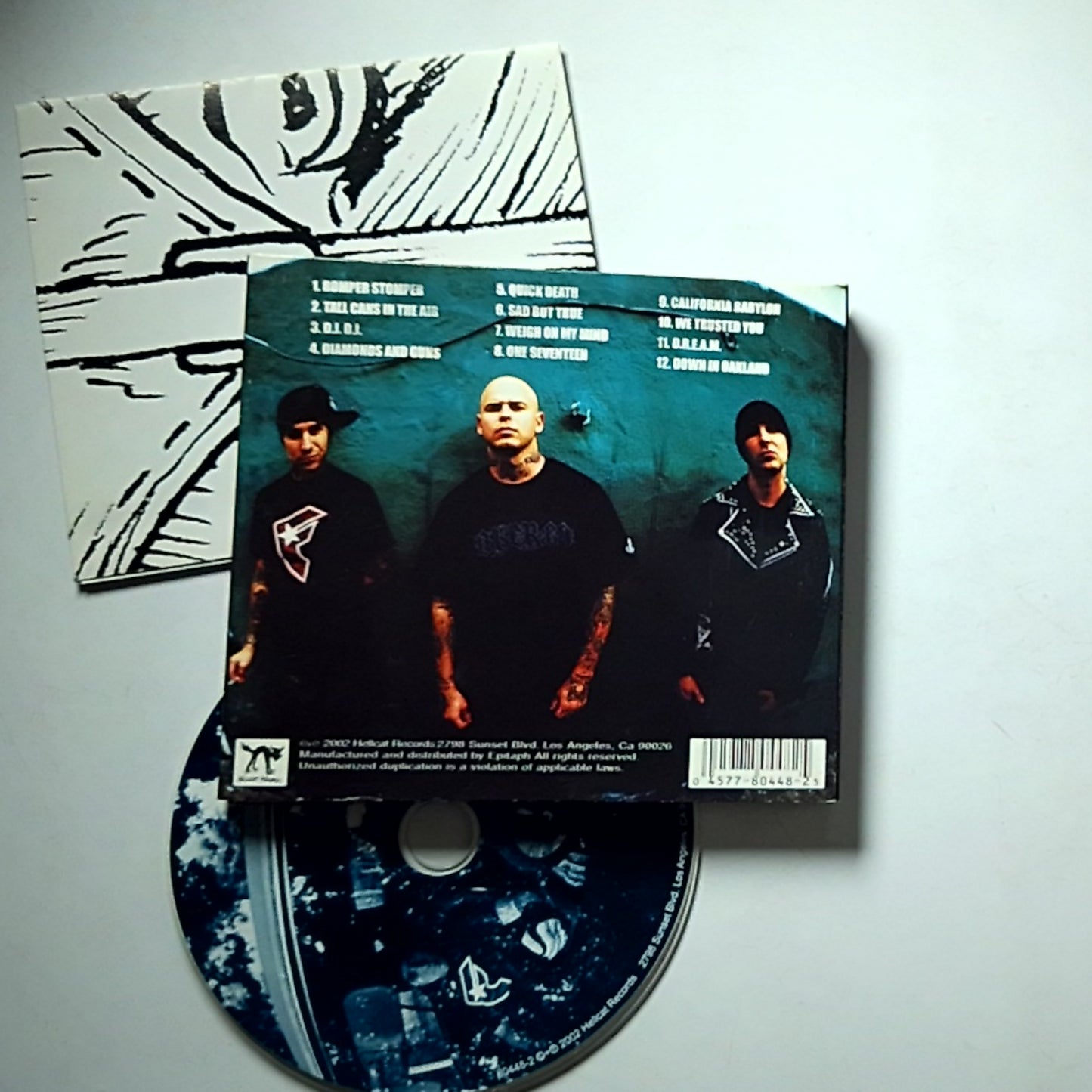 Transplants – Transplants (CD, 2002) US Digipak 80448-2