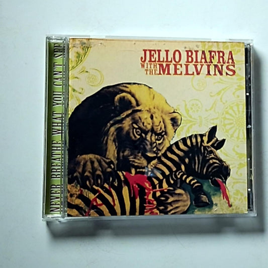Jello Biafra, Melvins – Never Breathe What You Can't See (CD, 2004) US VIRUS 300