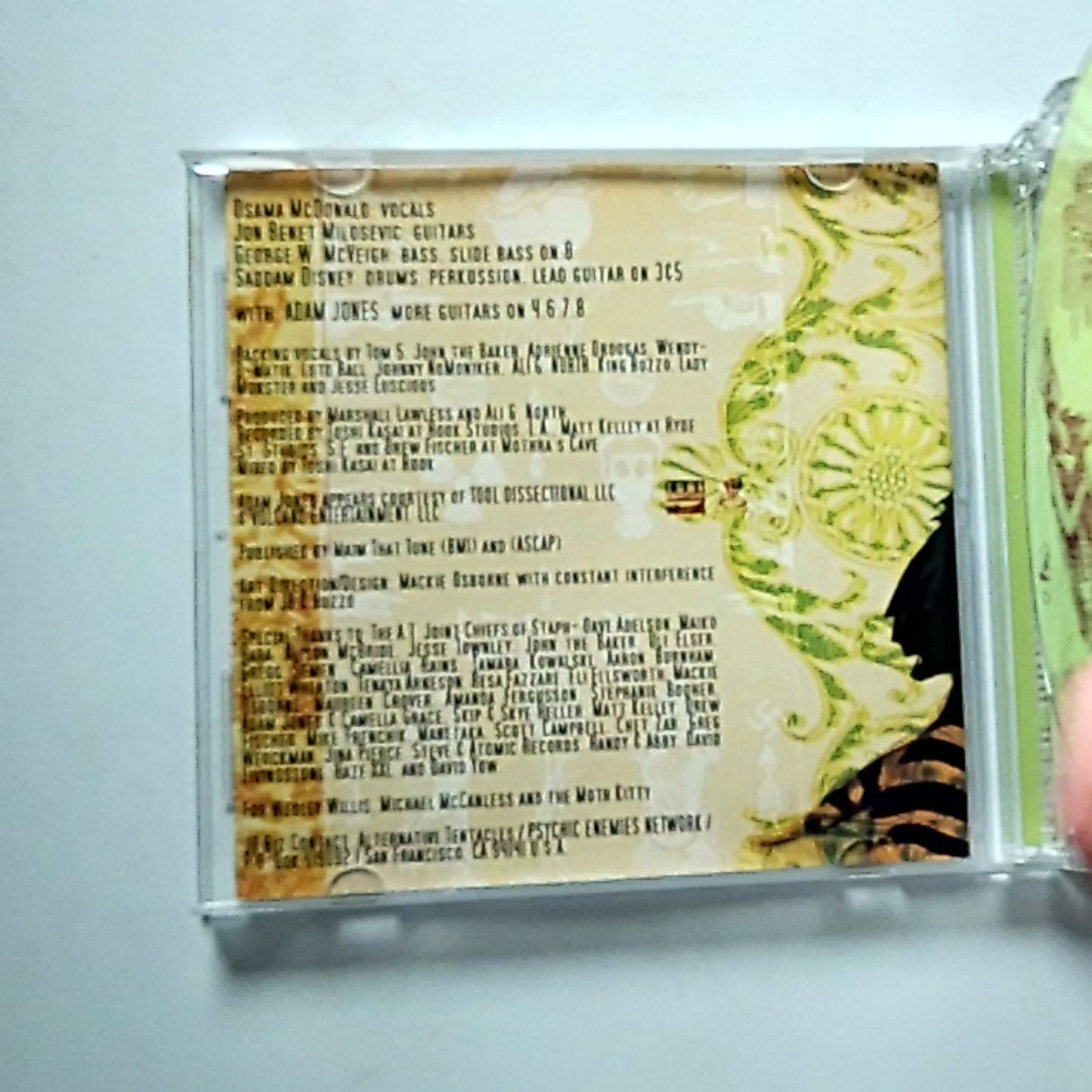 Jello Biafra, Melvins – Never Breathe What You Can't See (CD, 2004) US VIRUS 300