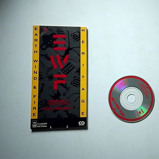 Earth, Wind & Fire – Heritage (CD 3"Disc, 1990) Japan CSDS 8118