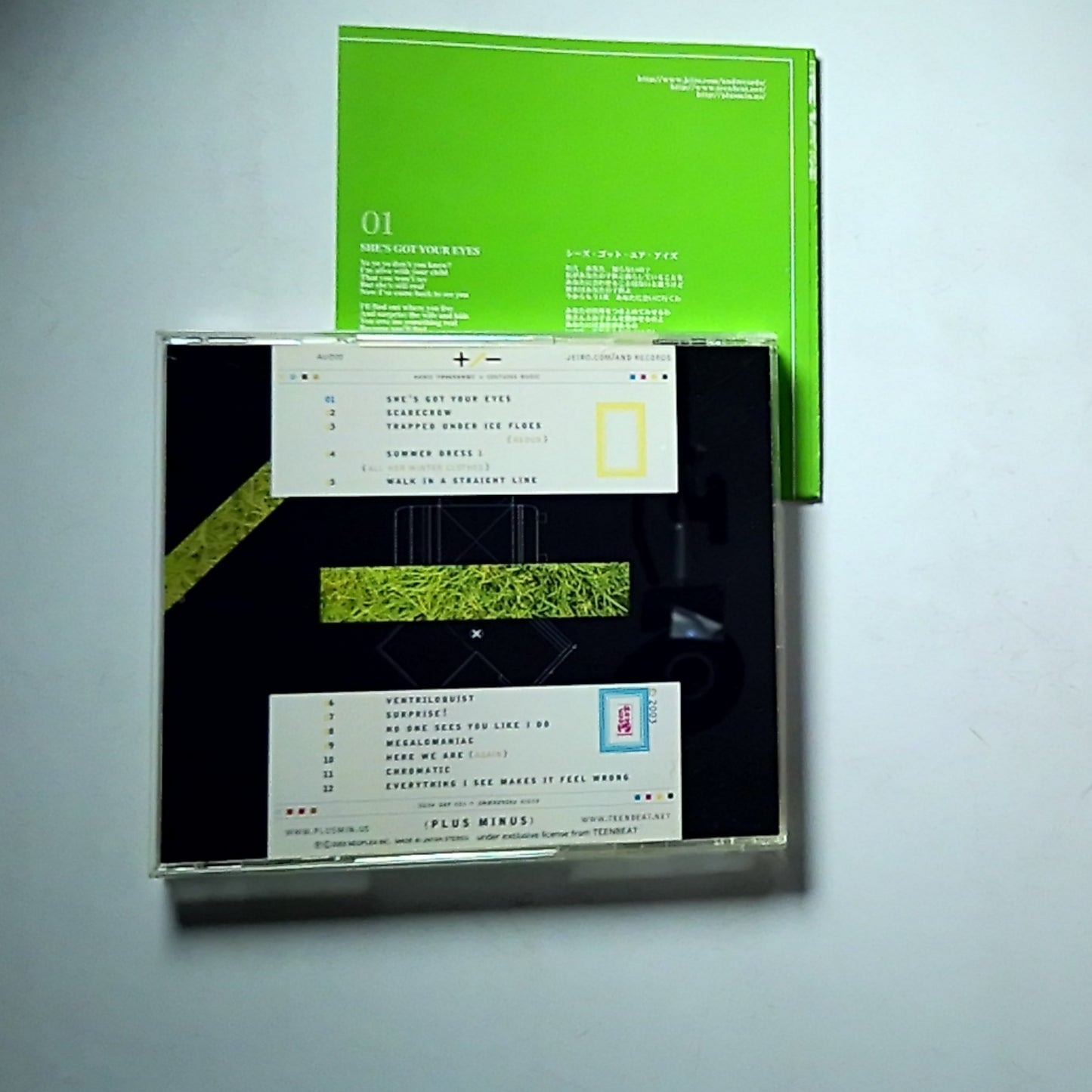 +/- (Plus / Minus) – You Are Here (CD, 2003) Japan NPPX-25 /&003