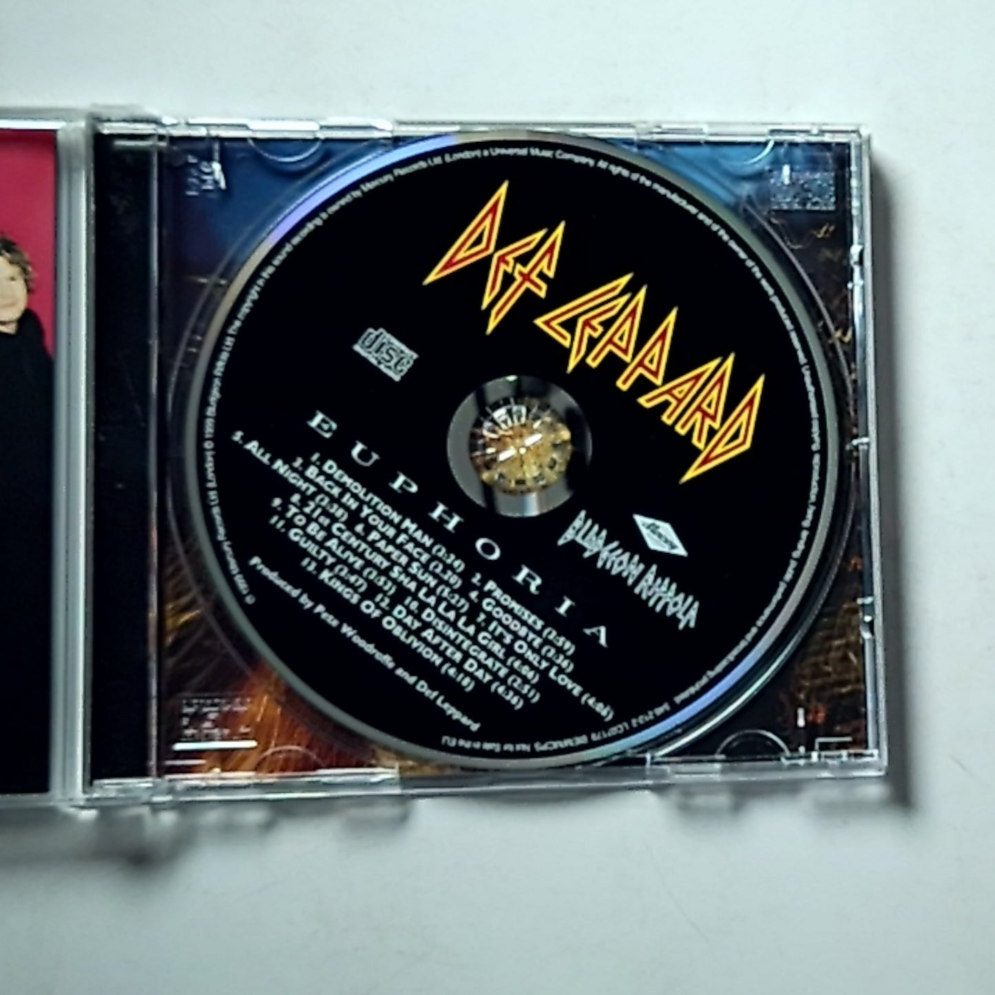 Def Leppard – Euphoria (CD, 1999) Europe 546 212-2