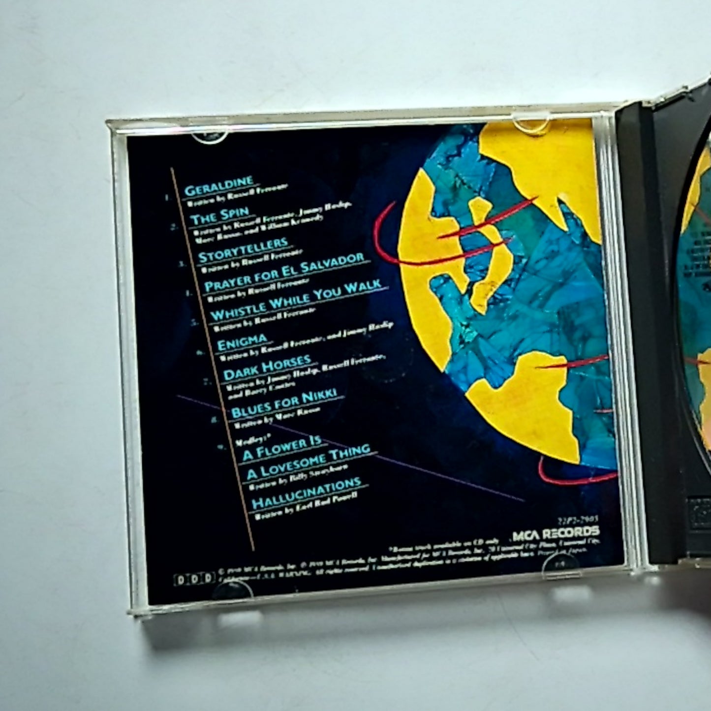 Yellowjackets – The Spin (CD, 1989) Japan 22P2-2905