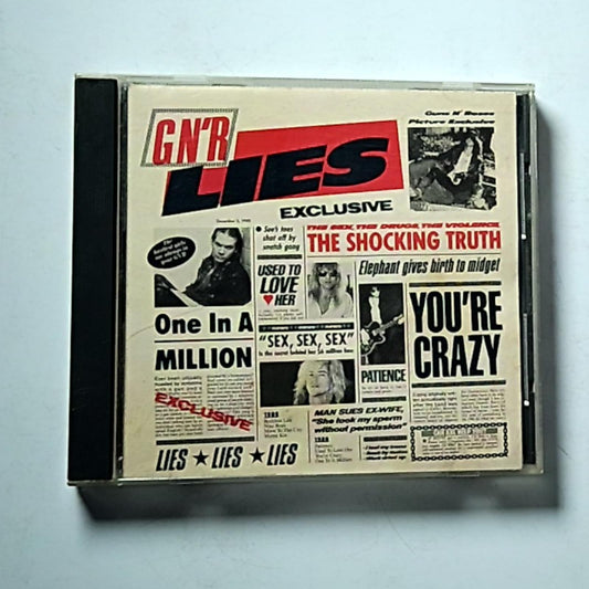 Guns N' Roses – G N' R Lies (CD, 1988) US M2G 24198