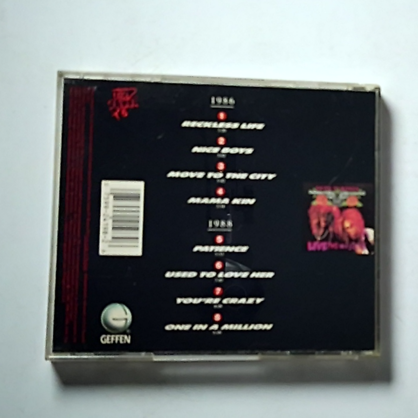 Guns N' Roses – G N' R Lies (CD, 1988) US M2G 24198