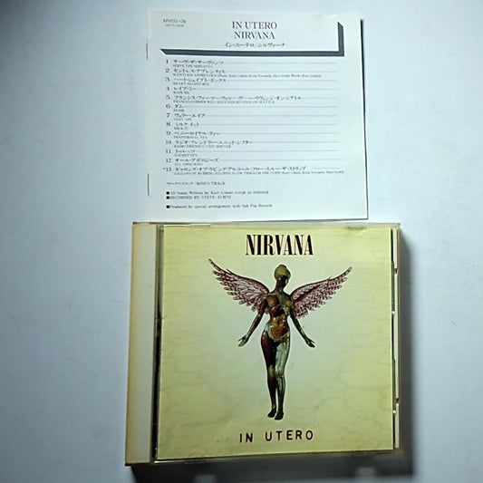 Nirvana – In Utero (CD, 1993) Japan MVCG-126