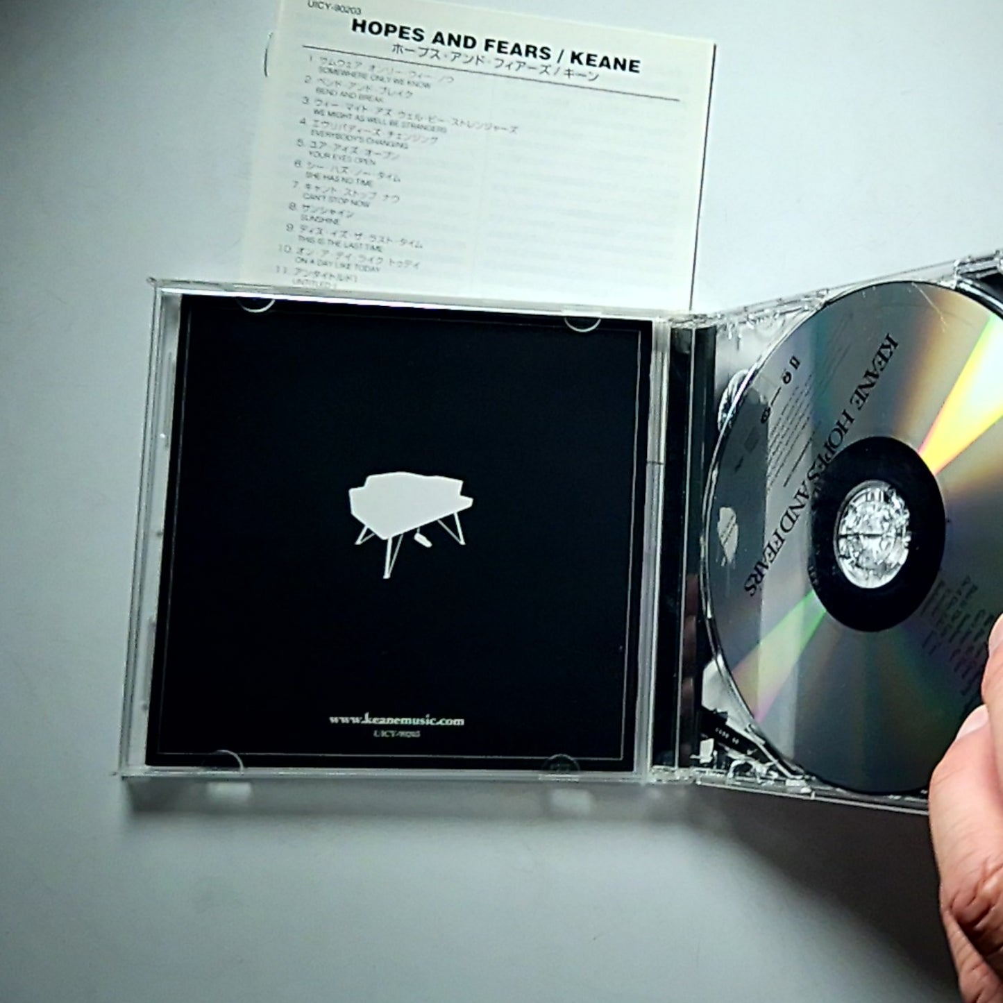 Keane – Hopes And Fears (CD, 2006) Japan UICY-90203